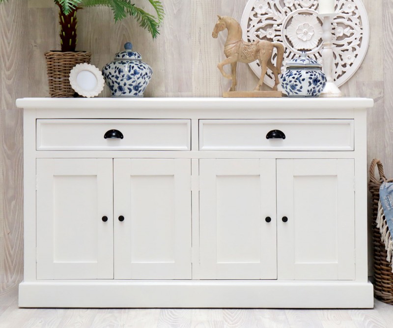 Chelsea 4 Door Buffet / Sideboard White