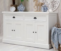 Chelsea 4 Door Buffet / Sideboard White