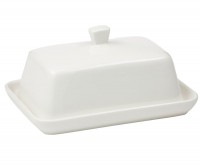 Classic White Butter Dish