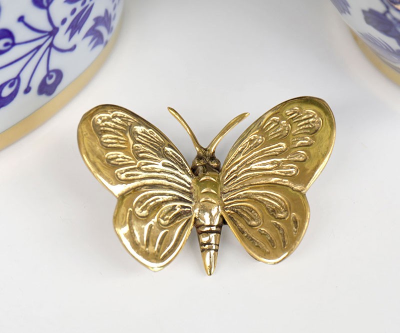 Monarch Brass Butterfly - Small