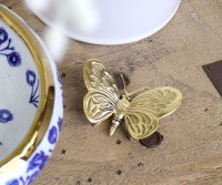 Monarch Brass Butterfly - Small