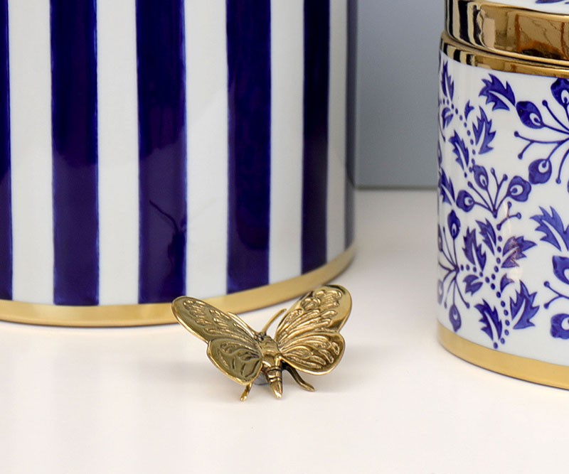 Monarch Brass Butterfly - Small