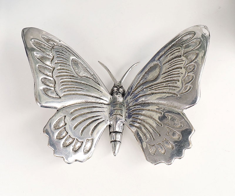 Ulysses Silver Butterfly Large