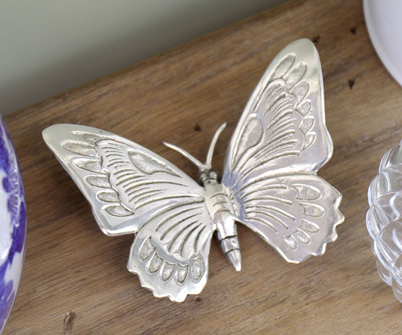 Ulysses Silver Butterfly Large