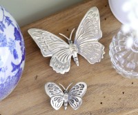 Monarch Silver Butterfly - Small