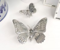 Ulysses Silver Butterfly Large