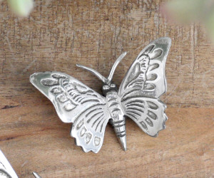Small Ulysses Silver Butterfly