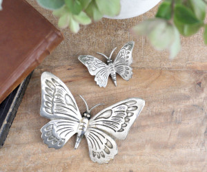 Small Ulysses Silver Butterfly