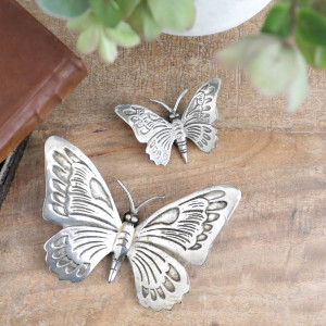 Large Ulysses Silver Butterfly, highlighting the product's distinctive form and defining design