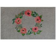 Rose Wreath 100% Coir Doormat