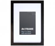 A4 Black Picture Frame