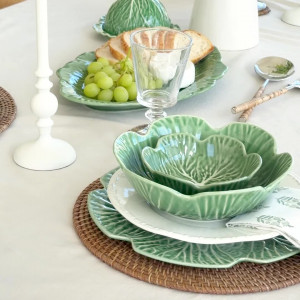 Medium Savoy Cabbage Leaf Bowl