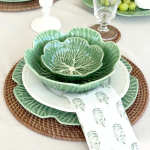 Savoy Cabbage Leaf Plate