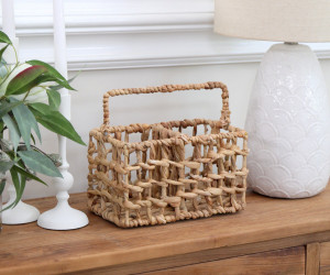 Seabreeze Natural Storage Caddy / Utensil Holder