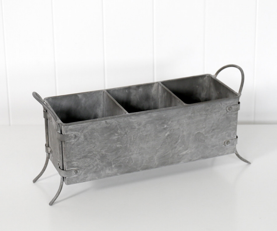 Castella Metal Herb Planter / Storage Caddy