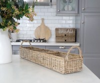 Laurent Long Storage Tray - Antique Grey