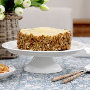 St Pierre Porcelain Cake Stand, a tabletop piece for serving or decorative display