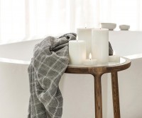 White Lux Flameless Maxi Tealight Candle