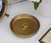 Botello Handforged Gold Dish - Candle Plate