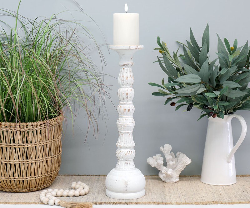 Candle Holders Candelabras And Candles, White Wooden Candle Holders Australia