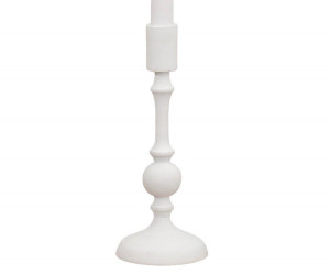 Short Penshaw White Candlestick