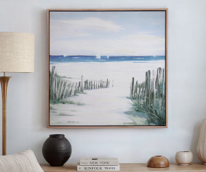 Capell Bay Coastal Canvas Painting