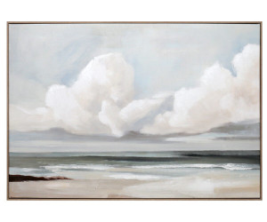 Whitecliff Bay Coastal Canvas Painting