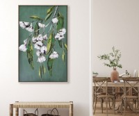 Cranfield White Eucalypt I Framed Canvas Painting