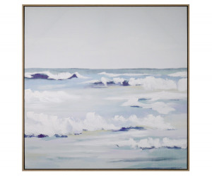 Mollymook Shores Framed Canvas Painting