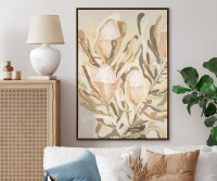 Colo Heights Banksia Framed Canvas Painting