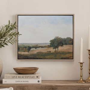 Afternoon Light Framed Canvas Painting