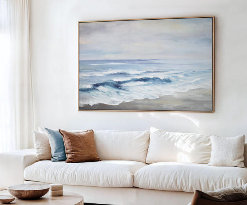 Clearwater Shore Canvas Painting