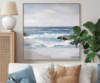 Santa Monica Coastal Canvas Painting