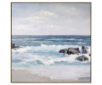 Santa Monica Coastal Canvas Painting