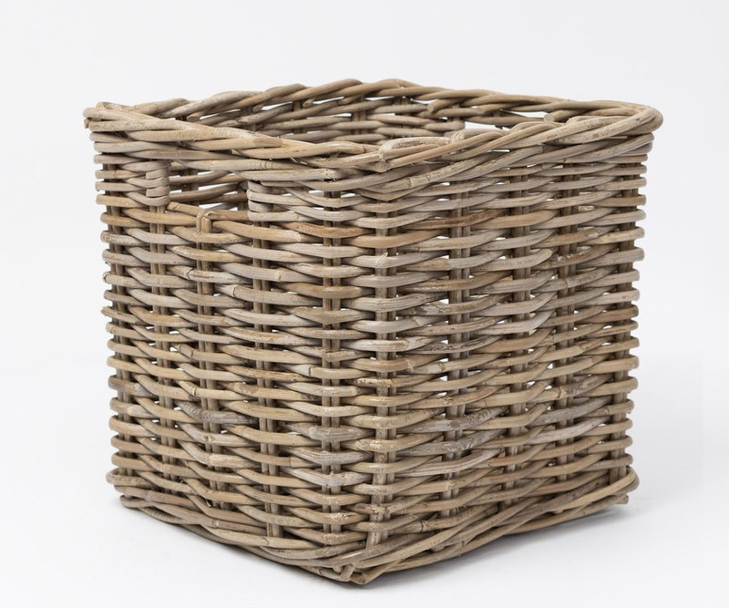 Positano Square Rattan Basket - Medium