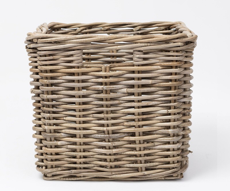Positano Square Rattan Basket Medium