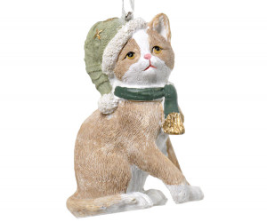 Whiskerbell the Cat Christmas Tree Ornament