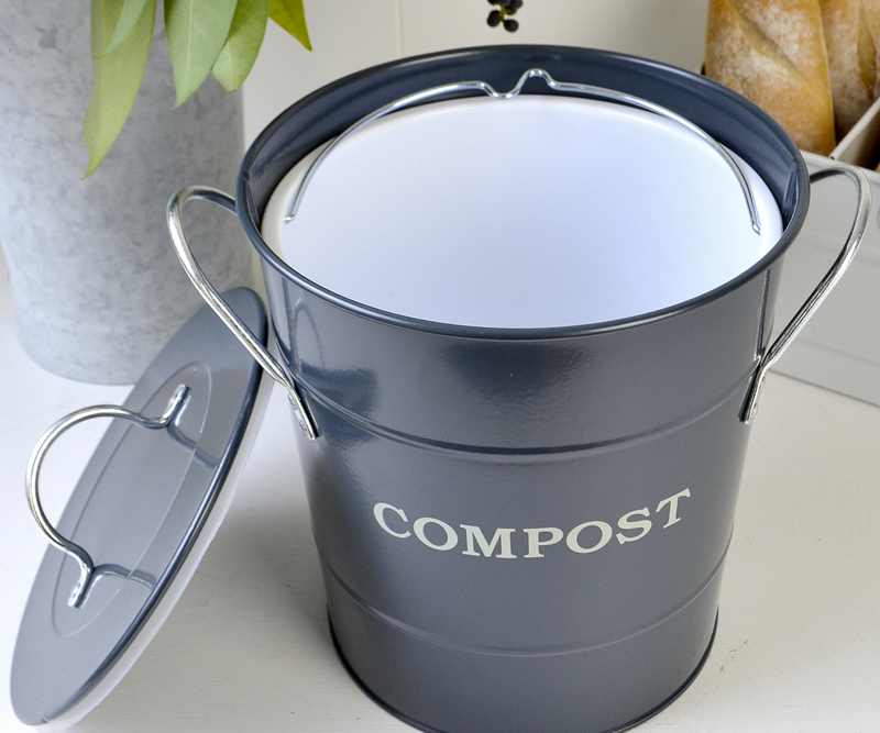 Kitchen Compost Bin Charcoal