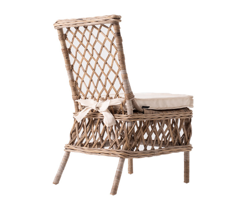 Set 2 Wickerworks Marquis Rattan Dining Chair