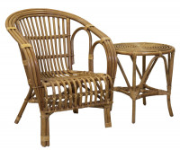 Avery Rattan Armchair