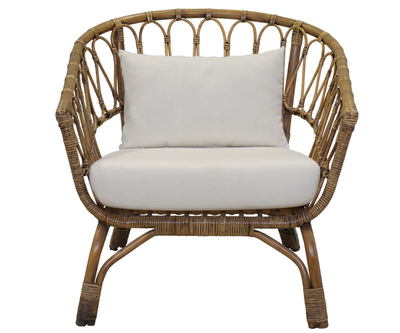 Harley Rattan Armchair