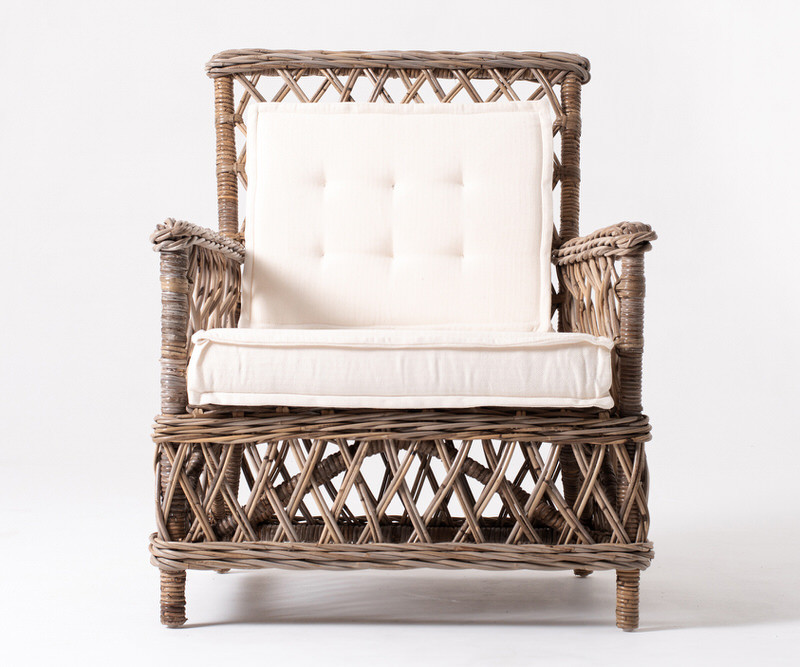 Set 2 Wickerworks Marquis Rattan Armchair