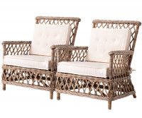 Set 2 Wickerworks Marquis Rattan Armchair