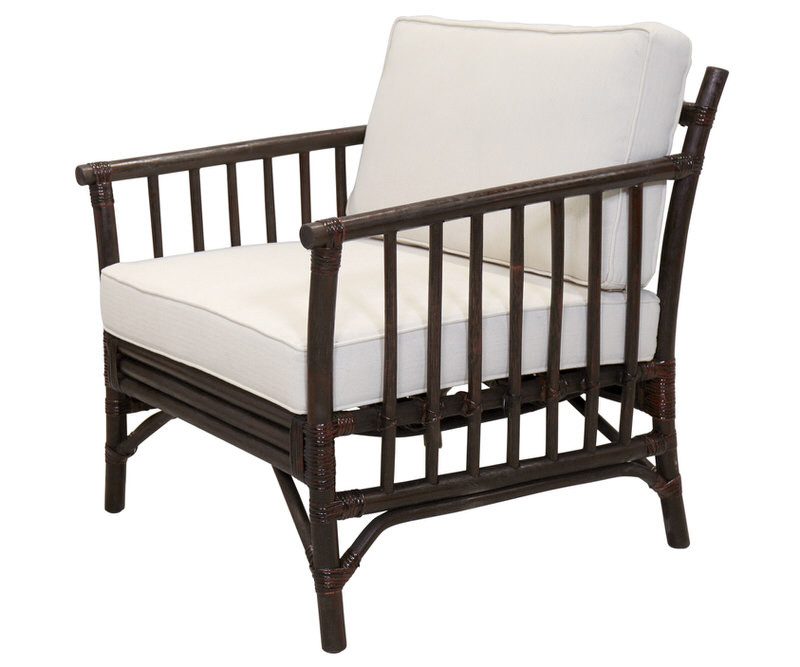 Montego Rattan Armchair - Brown