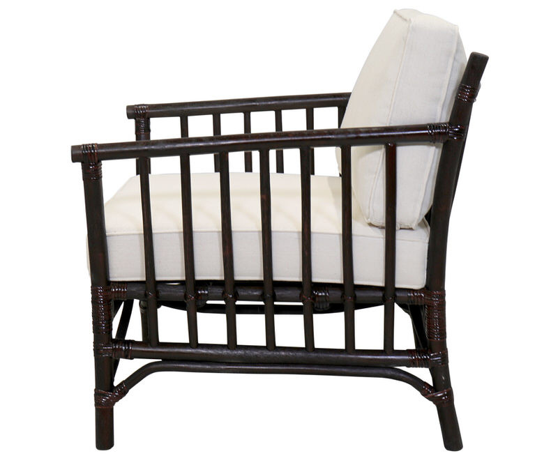 Montego Rattan Armchair - Brown