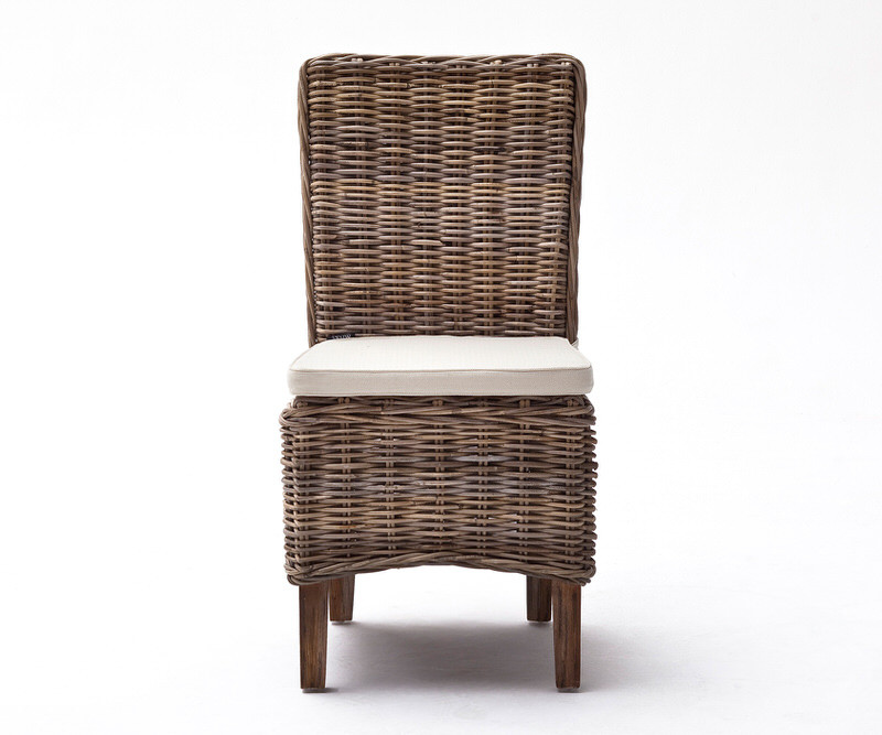 Set 2 Wickerworks Morin Rattan Dining Chair