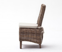 Set 2 Wickerworks Morin Rattan Dining Chair