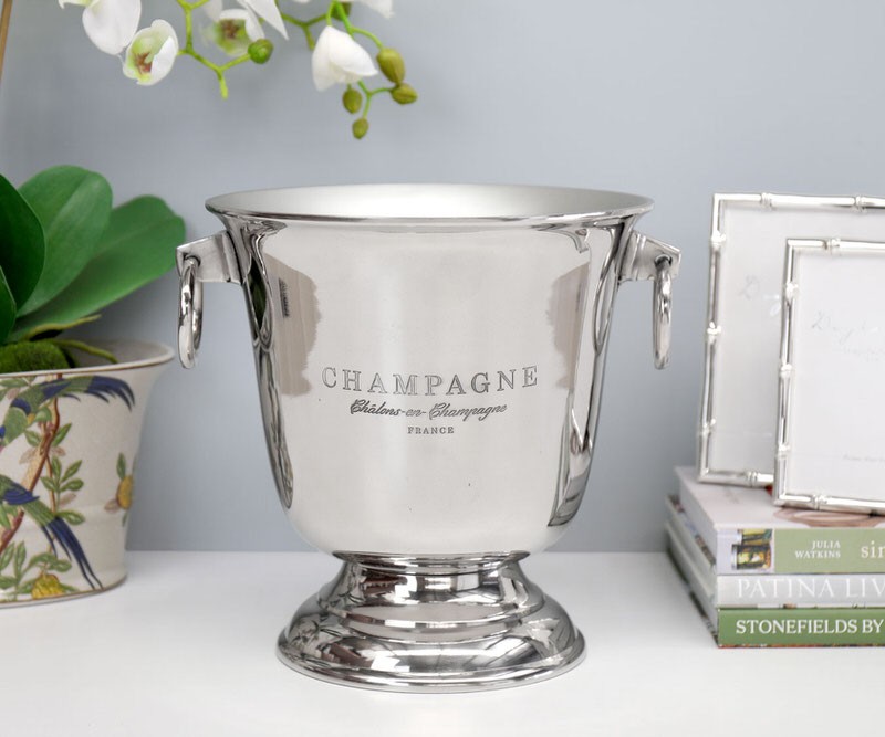 Chateau Silver Champagne Bucket