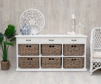 Chiswick 6-Drawer Buffet with Baskets