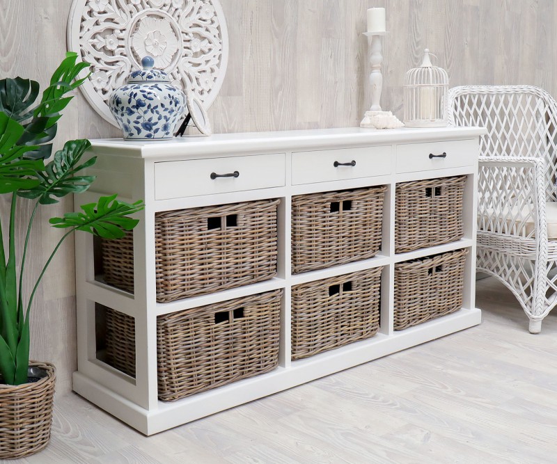 Chiswick 6-Drawer Buffet with Baskets